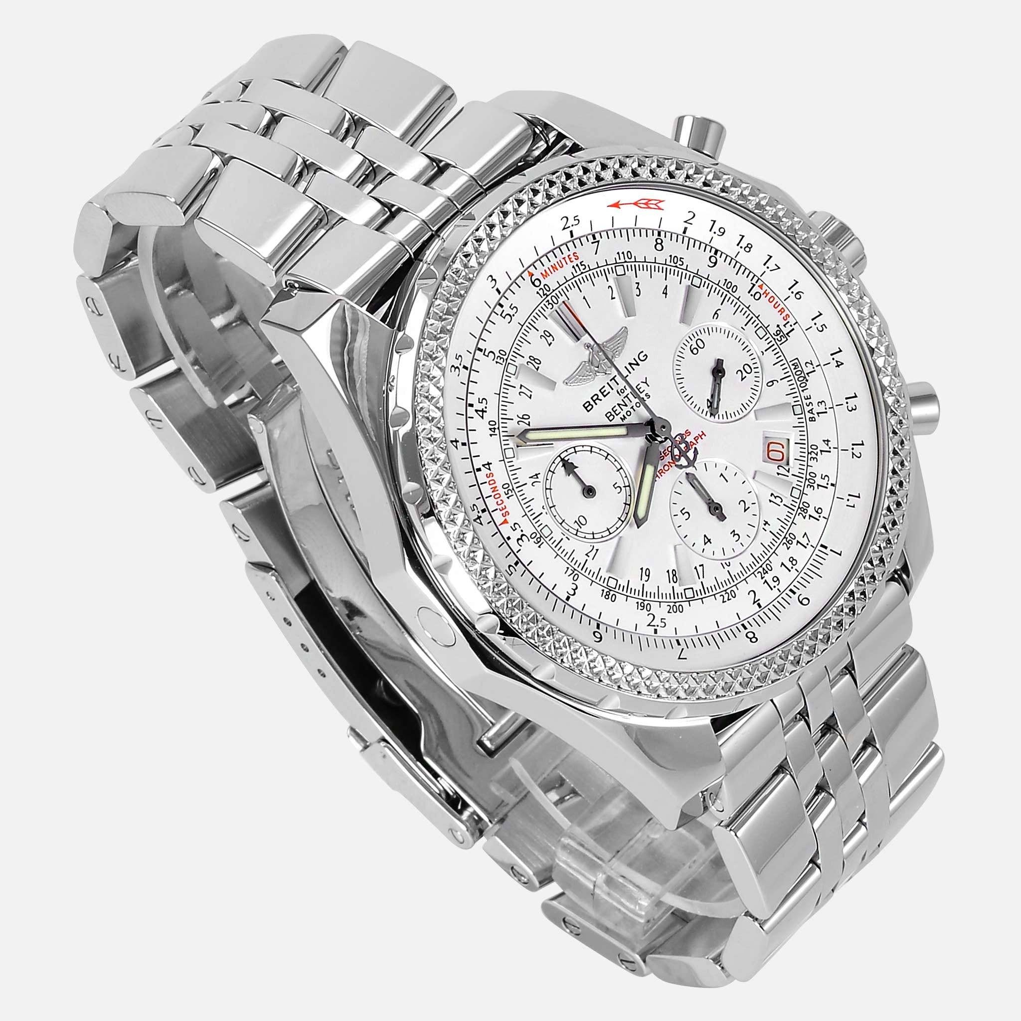 Breitling For Bentley Motors Special White Dial Edition A25362 - NeoFashion