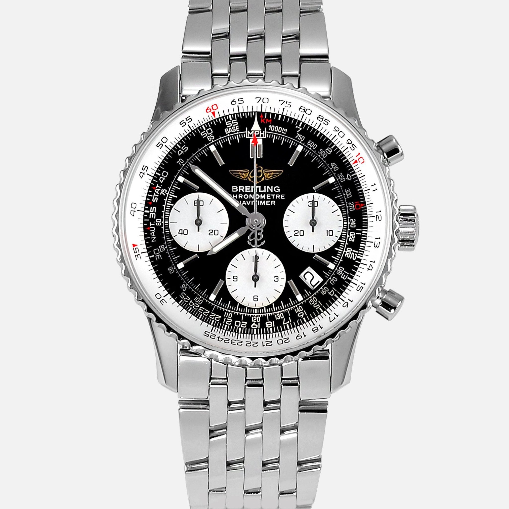 Breitling Navitimer Stainless Steel A23322 Mens Luxury Watch - Neofashion