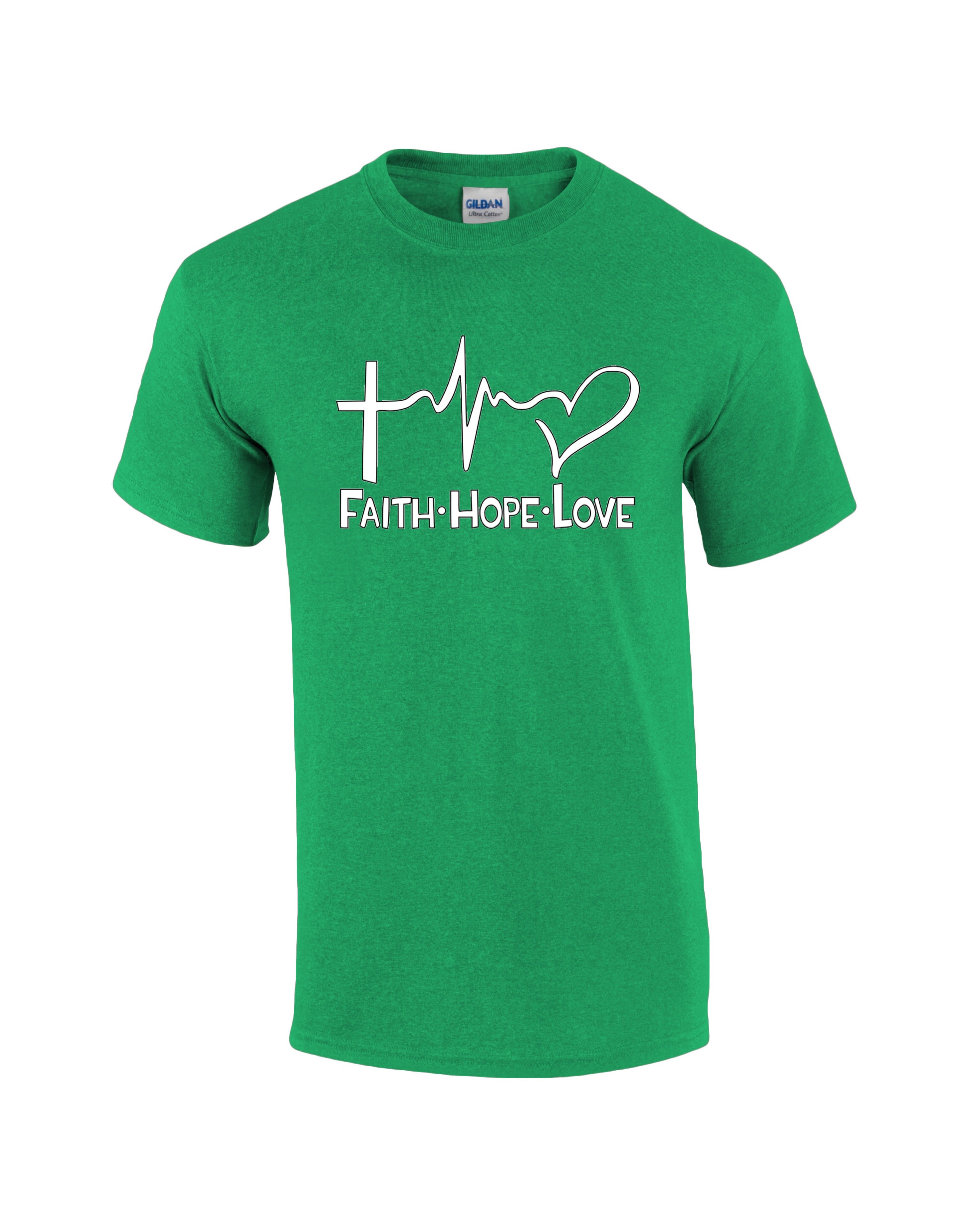 Faith Hope Love Symbol T-shirt – Kingdom Branded