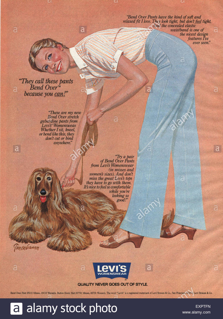 Vintage 1970s Levi's Bend Over Pants [DOCUMENTED] – Shop Stylaphile Vintage