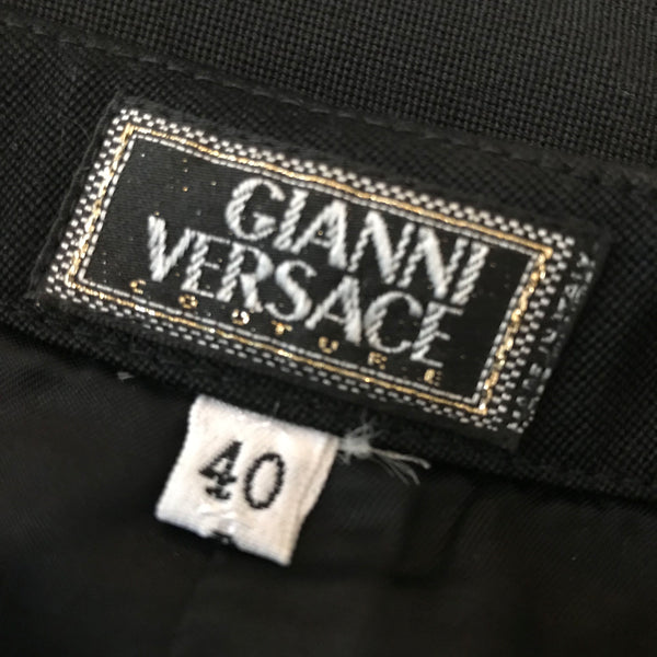 Vintage 1990s Gianni Versace Couture Black Pencil Skirt – Shop ...