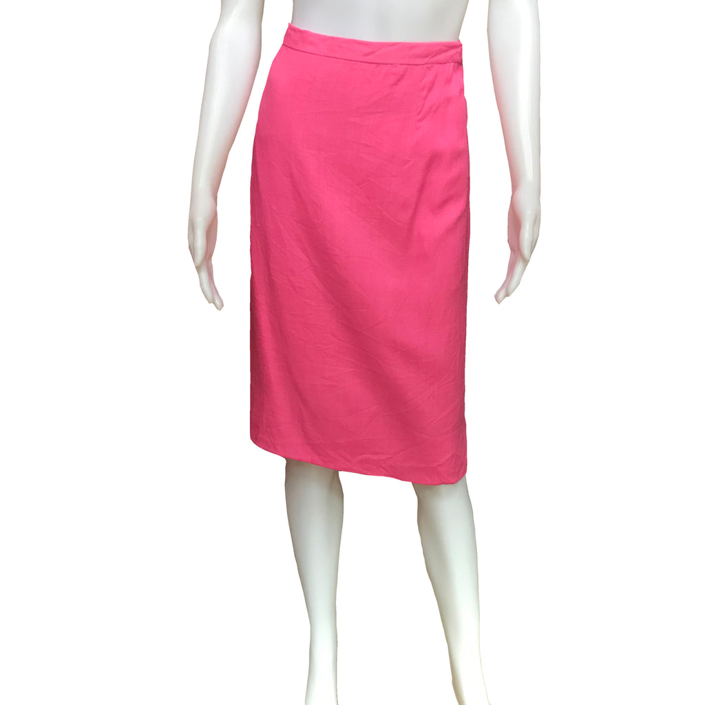 Vintage 1960s Ilsa Engel Hot Pink Linen Skirt Suit - Size Large – Shop ...