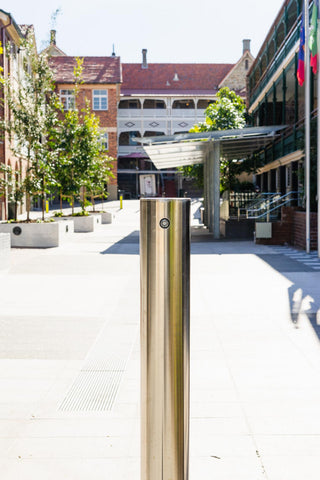 bollard school install