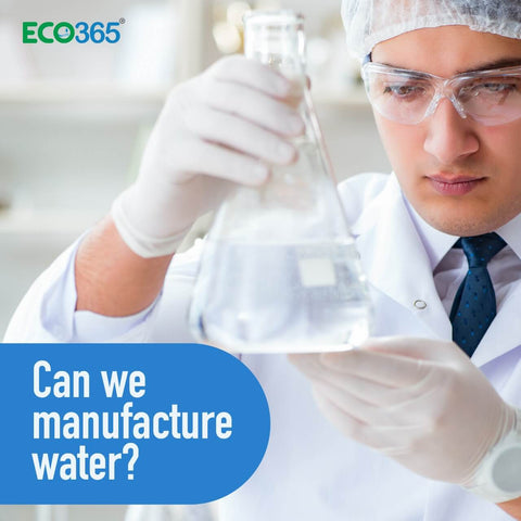 Can we manufacture water?
