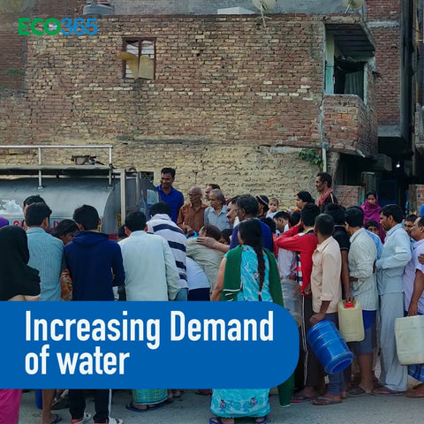 Increasing Demand of water