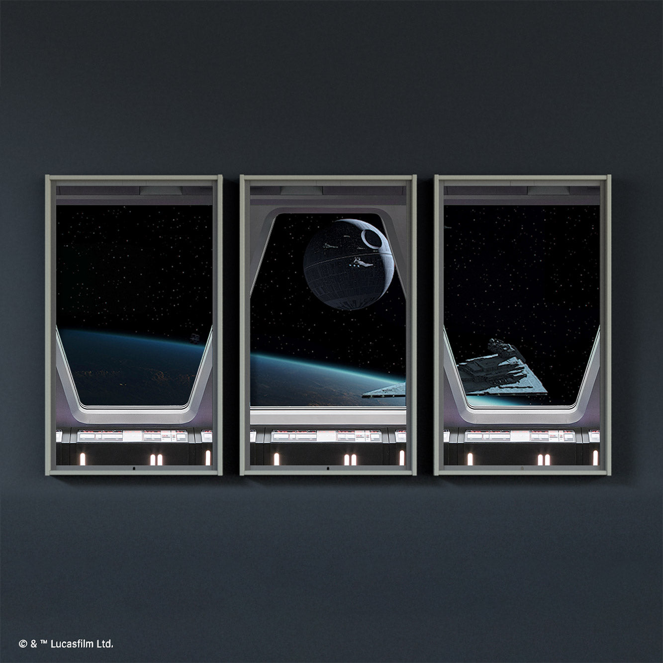 Atmoph Window 2 | Star Wars (3 screen set) – Atmoph Store