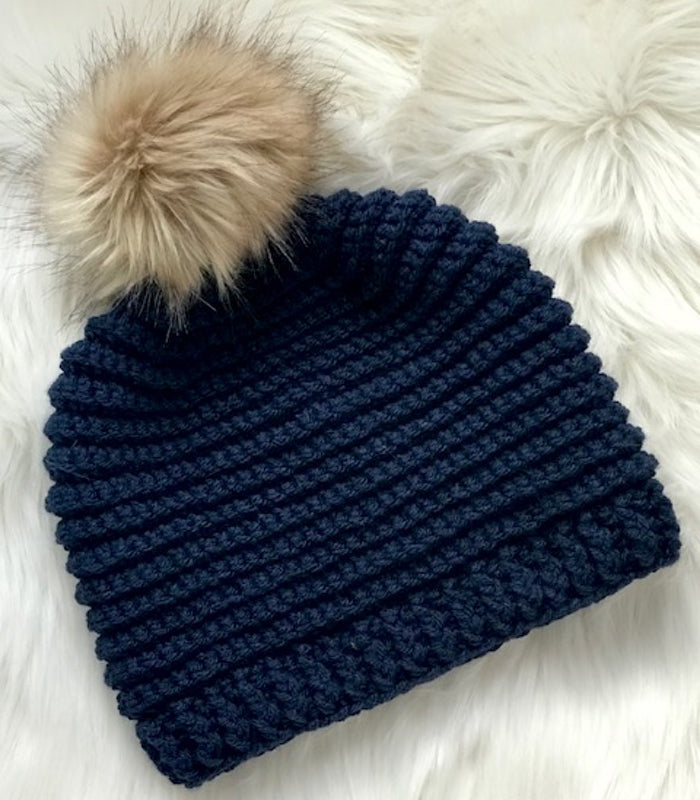 crochet knit hat