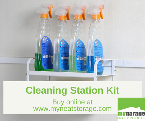 Cleaning Station Kit for the garage, utility room or kitchen