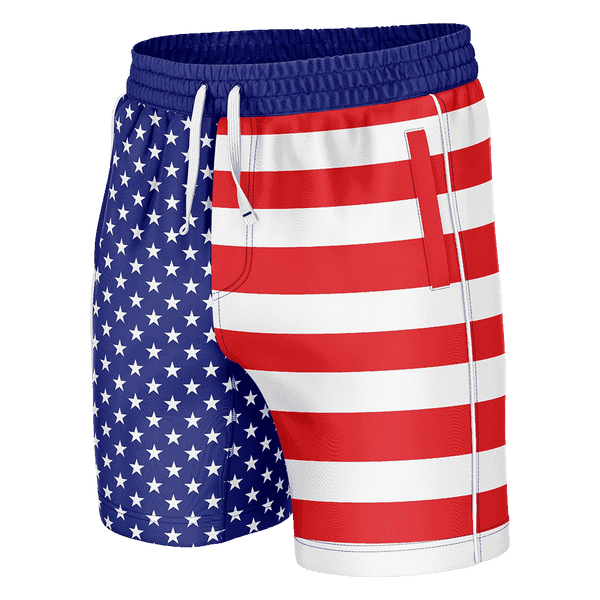 American Flag Swim Trunks | ASMDSS Gear
