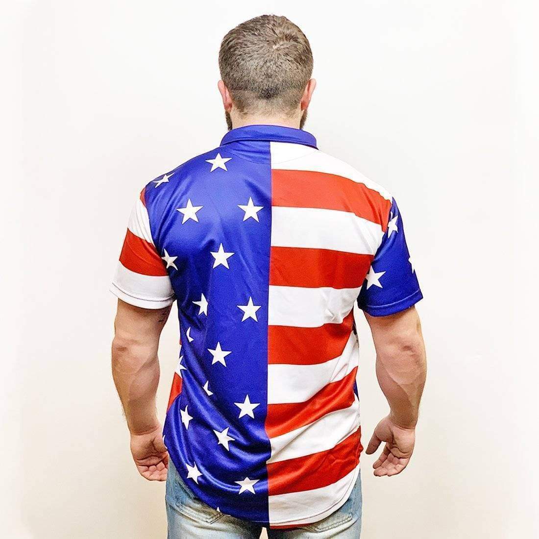 American Flag Button Down | ASMDSS Gear