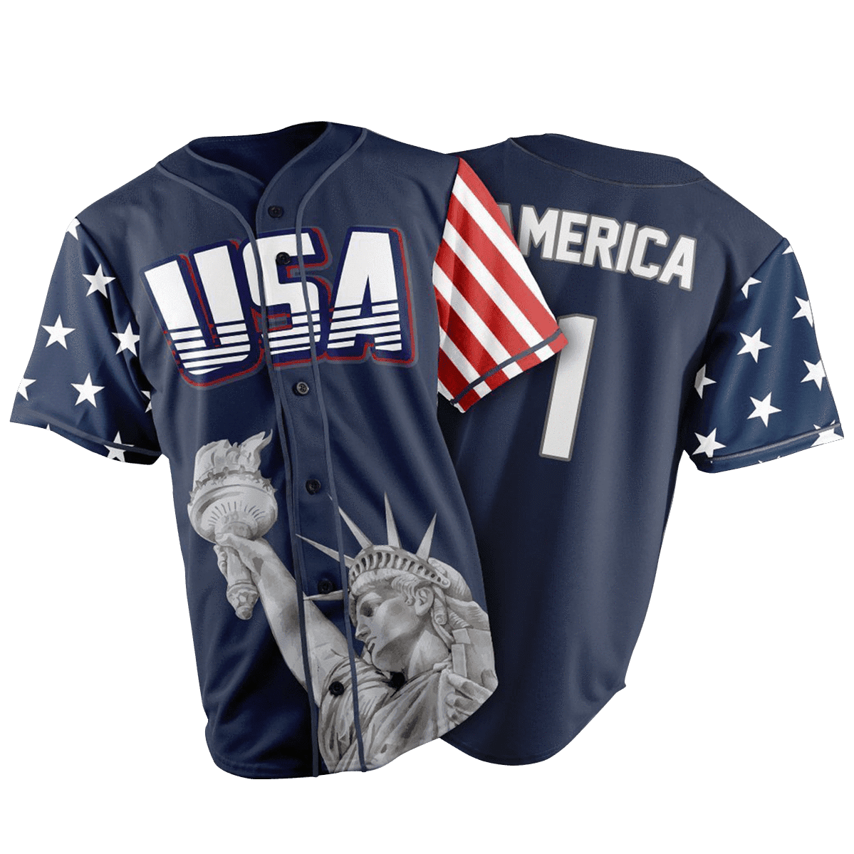 blue america jersey