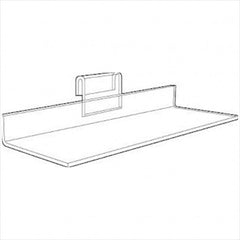 gridwall plastic shelf