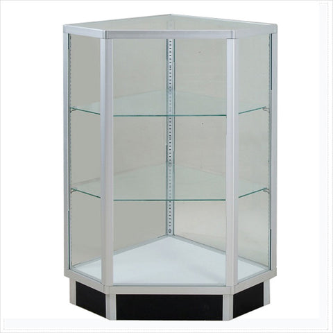 Aluminum Extra Vision Display Showcase Cabinet Display Cases