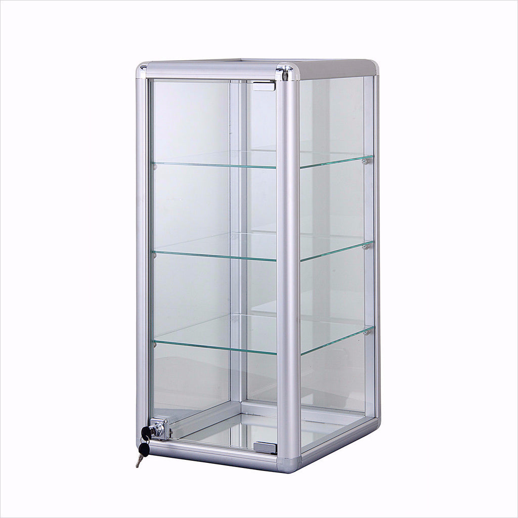 Retail Display Cases Aluminum Table Top Display Cases Store