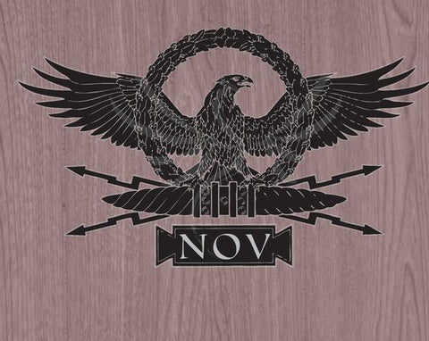 NOV Eagle Decal by Jim Wendler