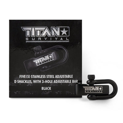 CORDAGE  TITAN Survival - blacksteel