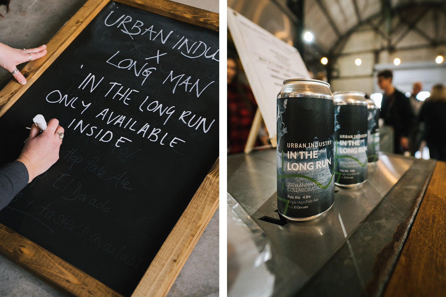 Urban Industry x The Long Man Brewery 'In the Long Run' Collaboration.