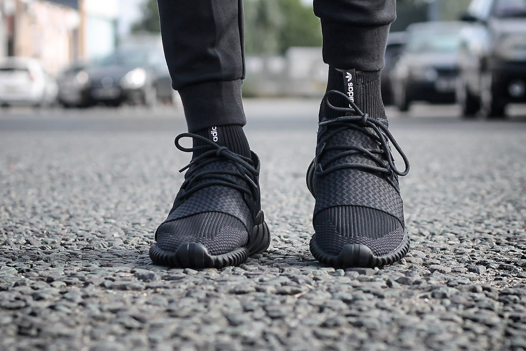 adidas originals tubular doom primeknit sneakers