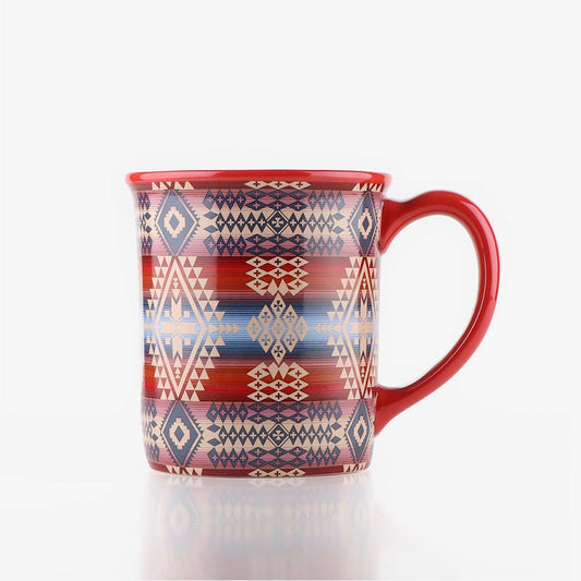 Pendleton Ceramic Mug Set 4-Pack Chief Joseph Mix at