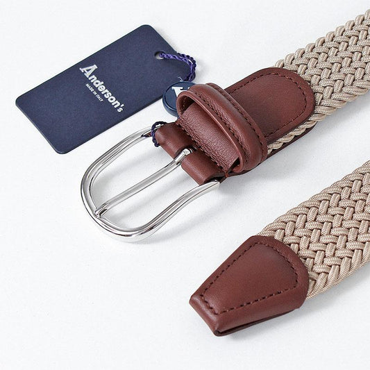 Anderson's Belts Classic Woven Belt - Navy/Grey – Urban Industry