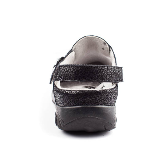 Chloe Women's Adjustable Leather Clog - Therafit Shoe