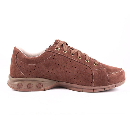 Women's Casual Oxford Lace-up Shoe Gina Leather/Suede Therafit Shoe