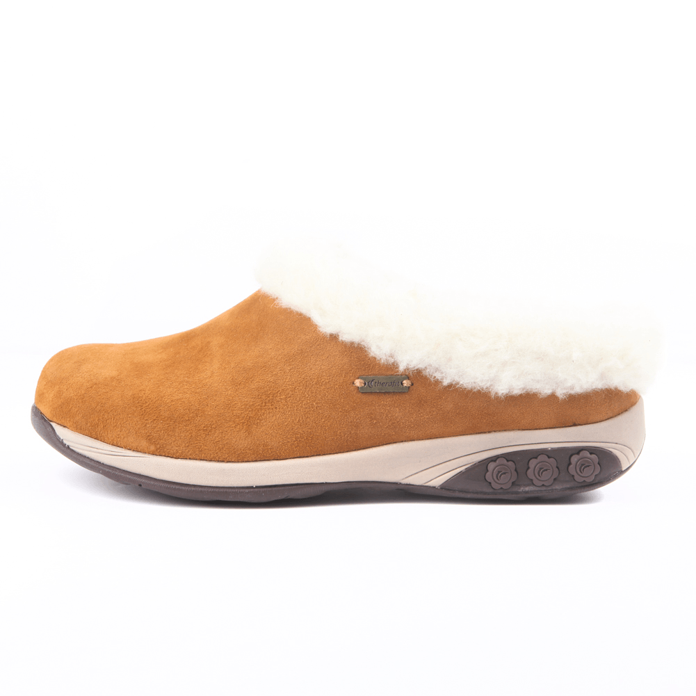 sheepskin clog slippers