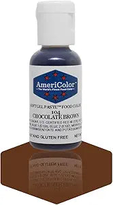 Americolor - Chocolate Brown Soft Gel Paste 0.75 oz. - Party Shop Emporium - Americolor Green