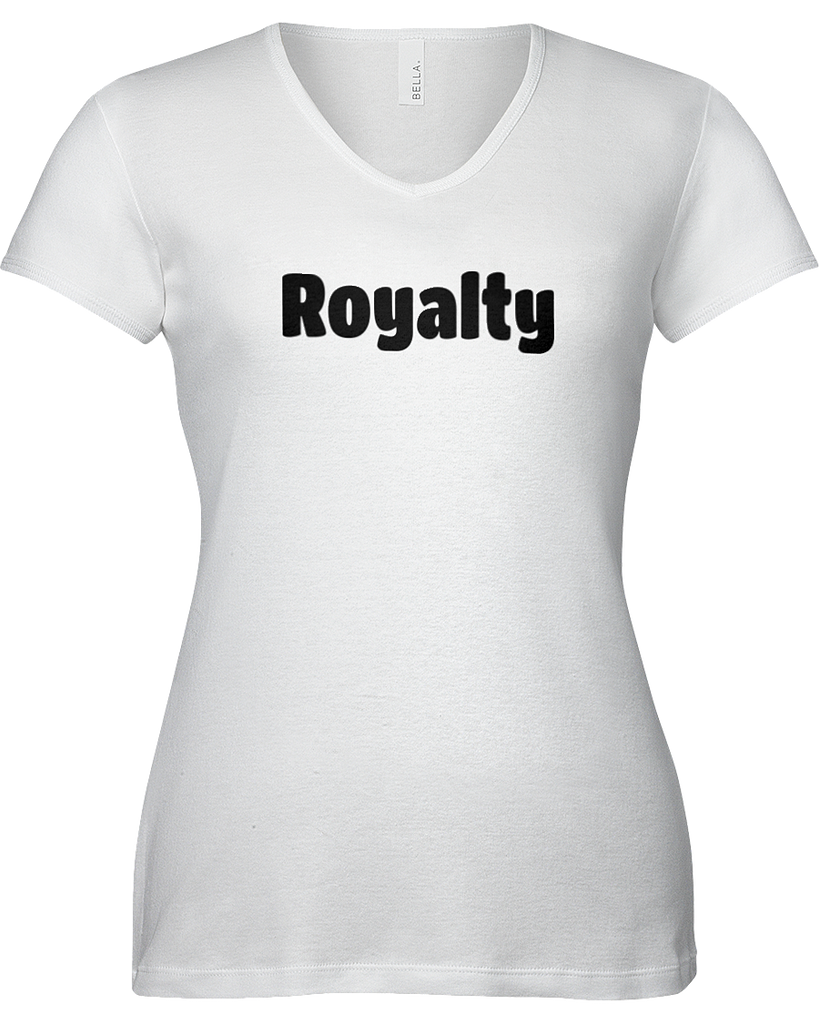 Royalty Ladies V-Neck T-Shirt – Just Faith Apparel
