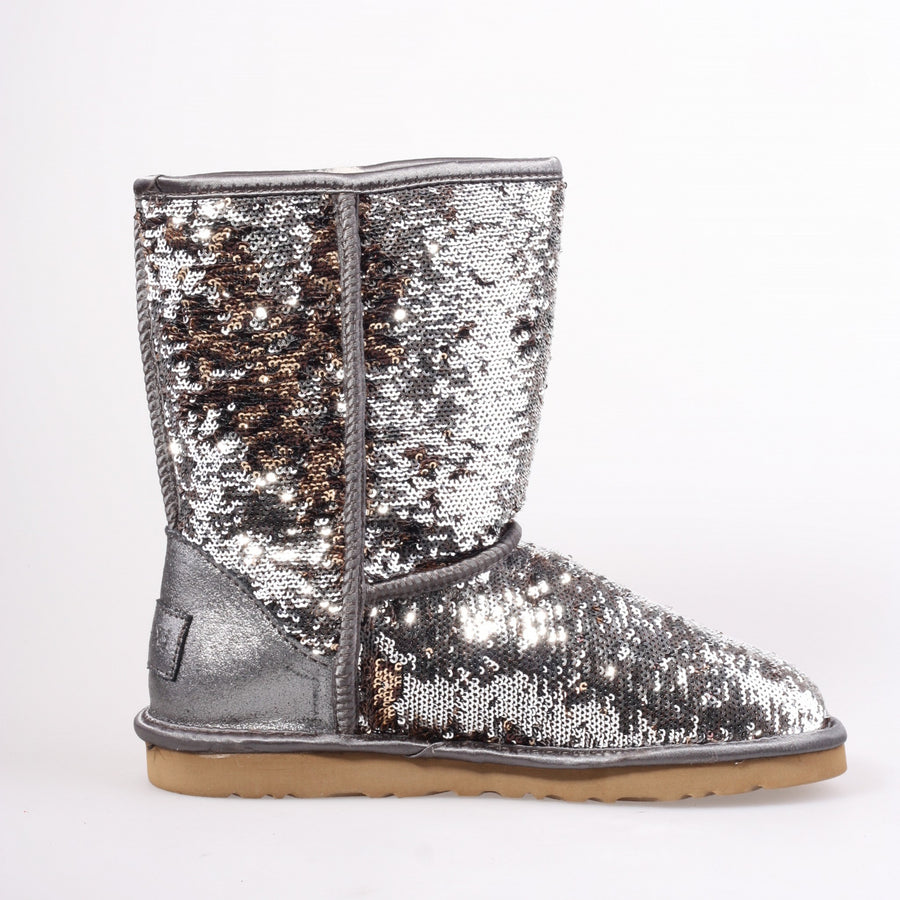 sparkle snow boots
