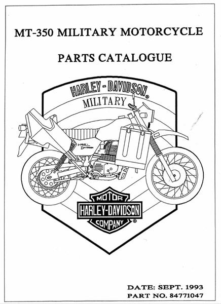 MT350 Parts Catalogue