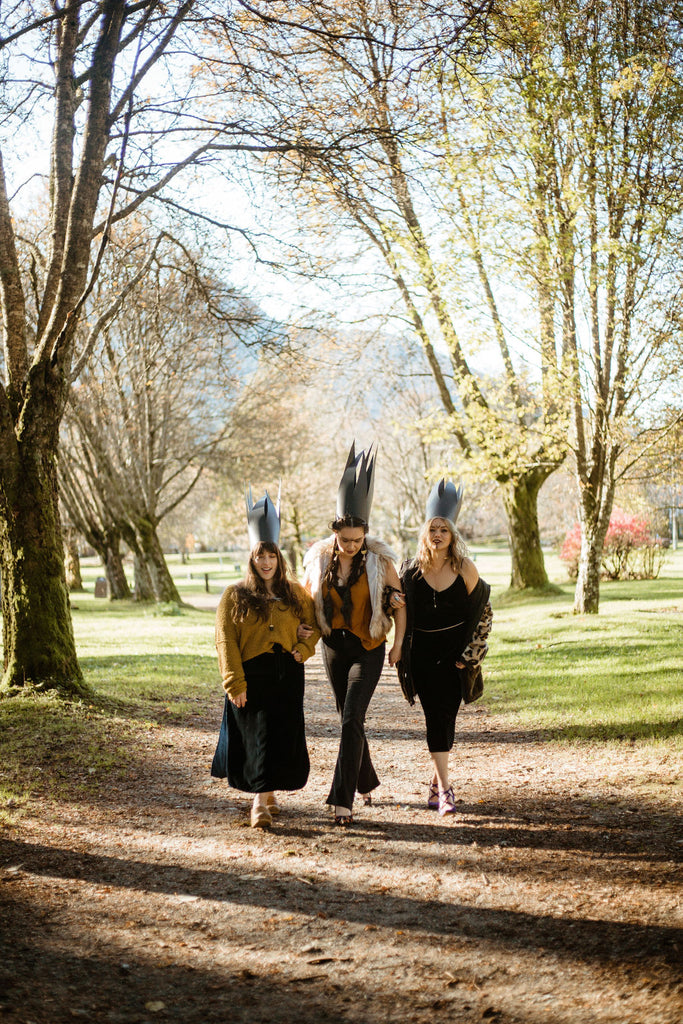 Witches of Juneau, Alaska. A Halloween Photoshoot by Resolute Boutique