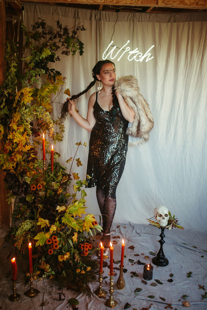 Behind the Scenes of our Annual Witch Shoot in Juneau, Alaska by Resolute Boutique