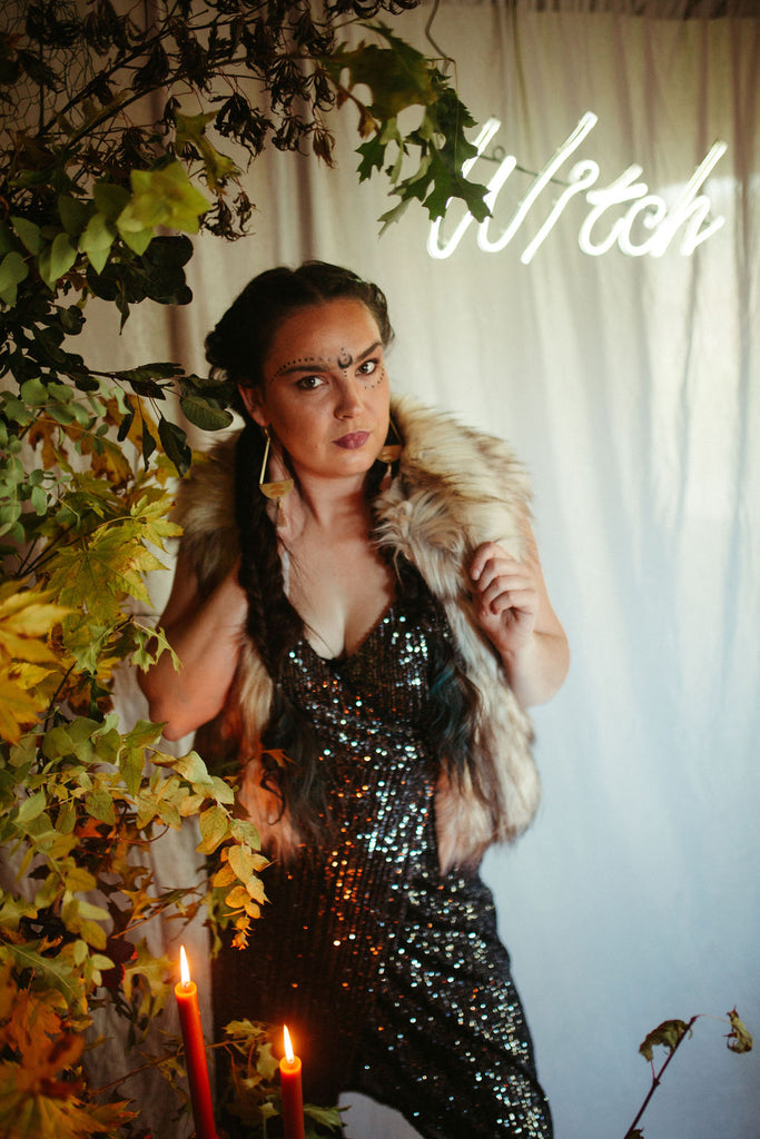 Behind the Scenes of our Annual Witch Shoot in Juneau, Alaska by Resolute Boutique