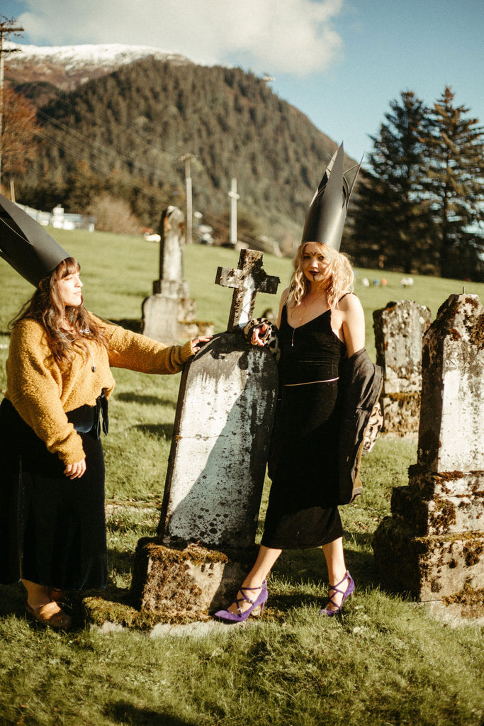 Witches of Juneau, Alaska. A Halloween Photoshoot by Resolute Boutique