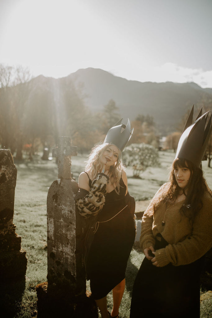 Witches of Juneau, Alaska. A Halloween Photoshoot by Resolute Boutique