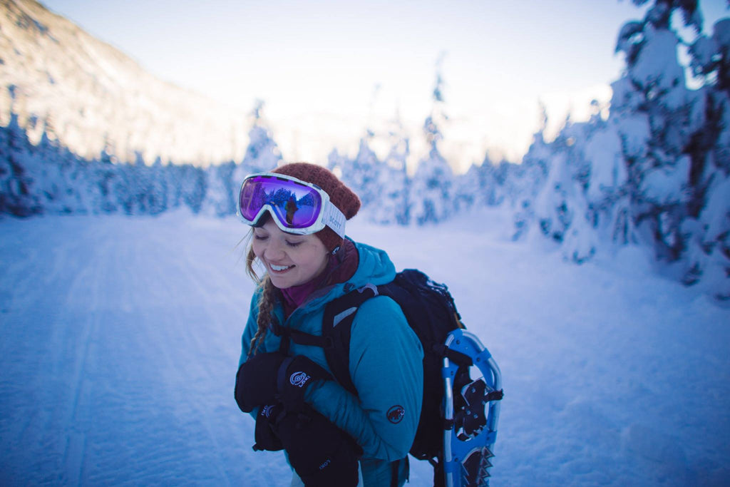 Snowshoe & Ski in the same day in Juneau, Alaska for Resolute Boutique & Lifestyle