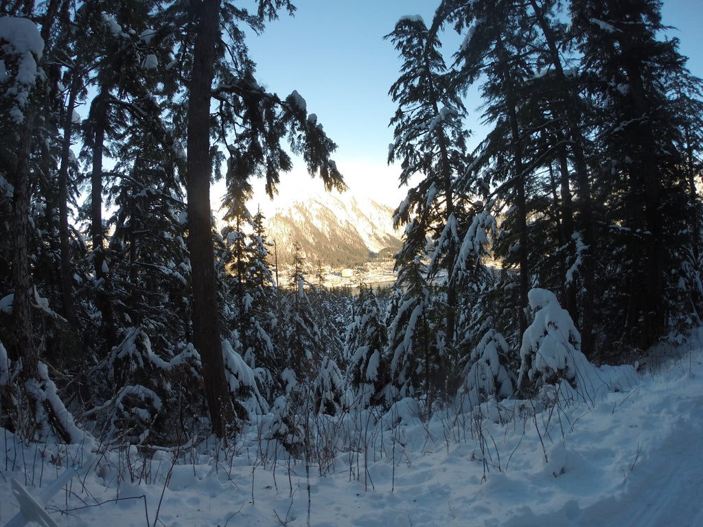 Snowshoe & Ski in the same day in Juneau, Alaska for Resolute Boutique & Lifestyle