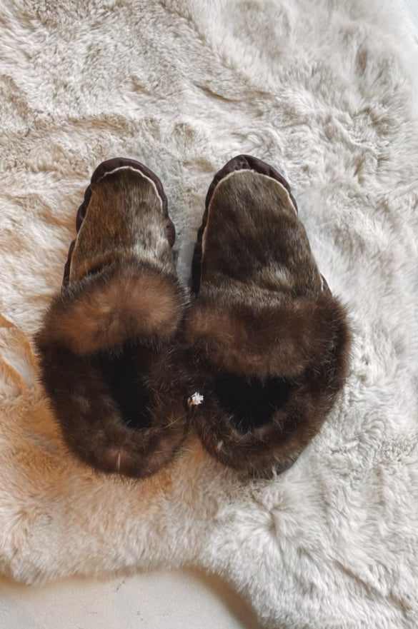 Mocha Moose Moccasins