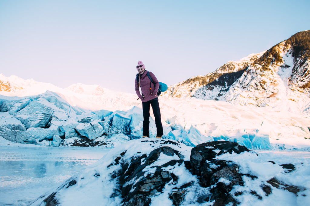 Mendenhall Glacier Ice Caves in Juneau, Alaska. Resolute Boutique & Lifestyle Blog