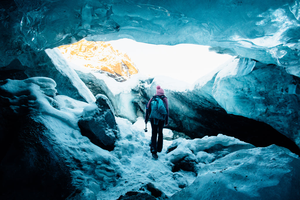 Mendenhall Glacier Ice Caves in Juneau, Alaska. Resolute Boutique & Lifestyle Blog