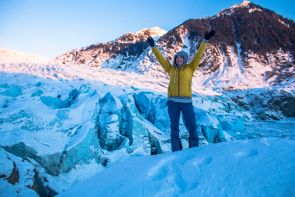 Mendenhall Glacier Ice Caves in Juneau, Alaska. Resolute Boutique & Lifestyle Blog