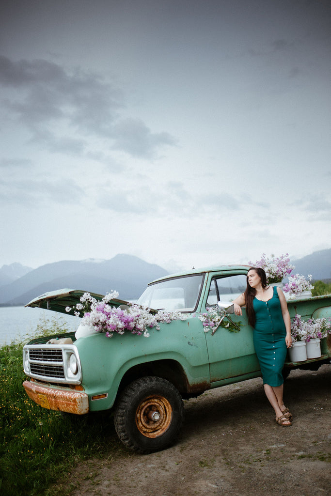 Old trucks in Alaska by Resolute Boutique