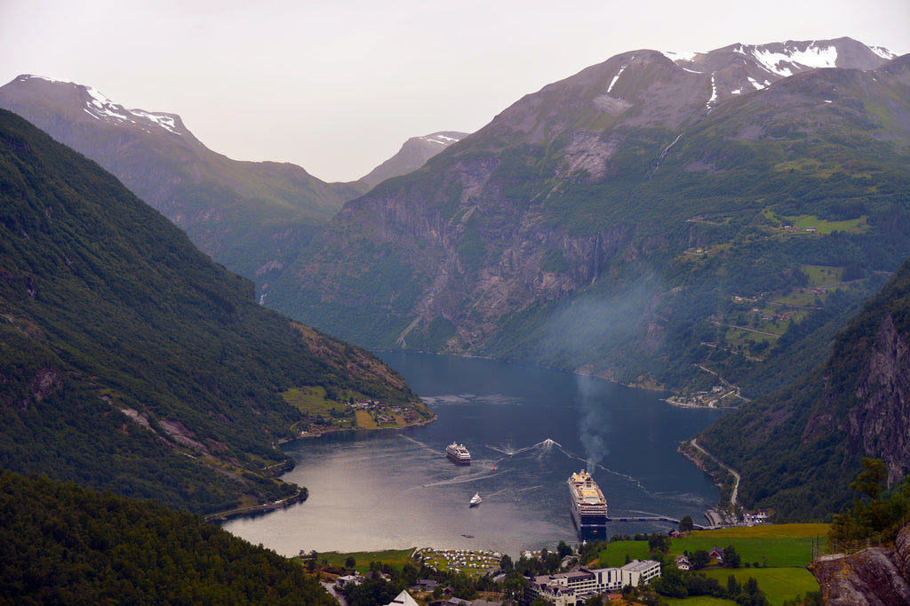Geiranger, Norway. Cruising up the coast of Norway part 1 for Resolute Boutique