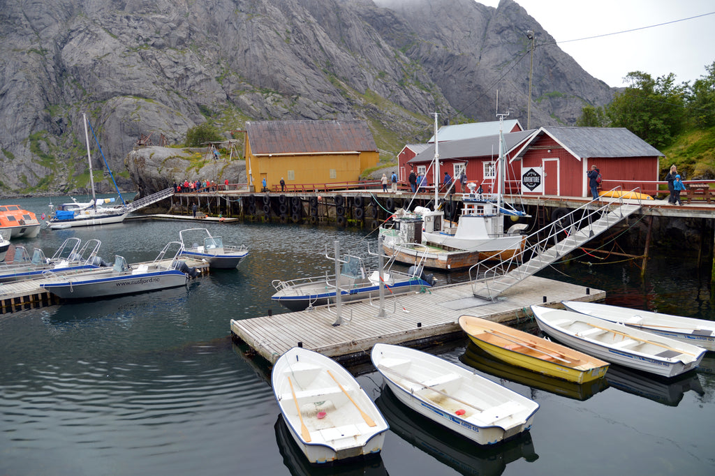 Nusfjord, Lofoten. Cruising up the coast of Norway part 3 for Resolute Boutique.