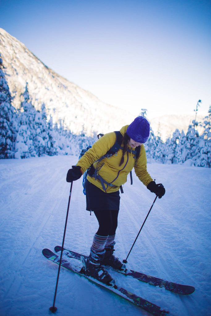 Snowshoe & Ski in the same day in Juneau, Alaska for Resolute Boutique & Lifestyle