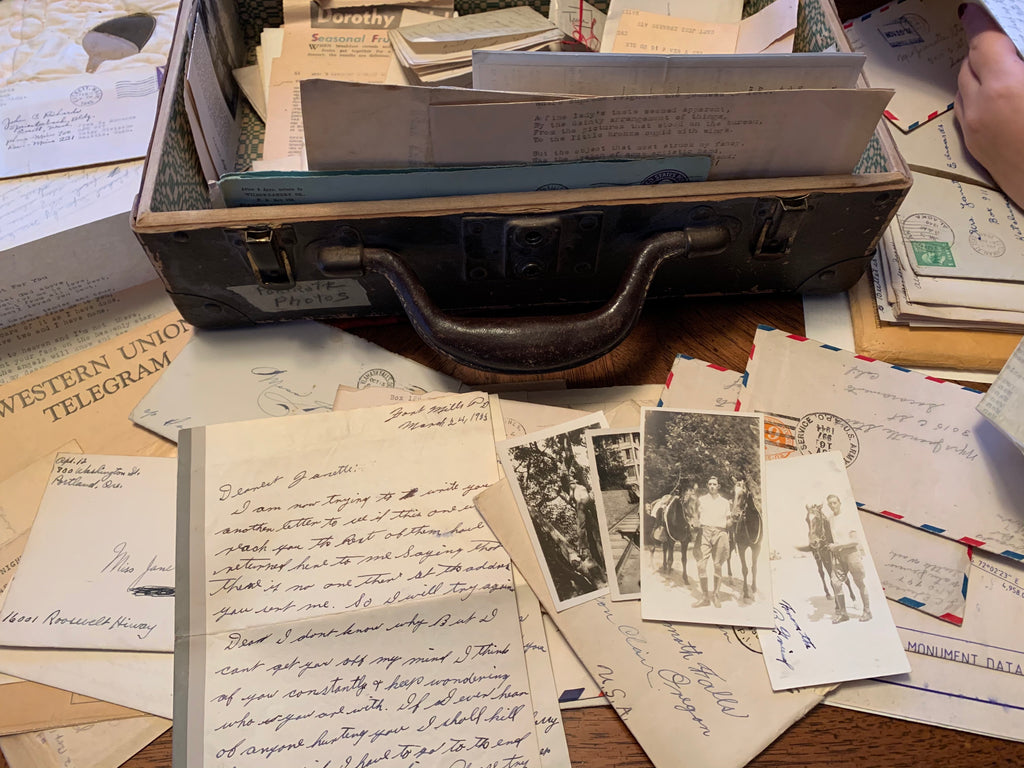 Great Grandmother's Love letters from WWII in Ketchikan, Alaska