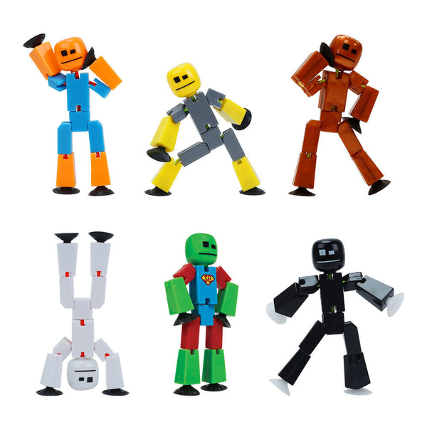 Lot Of 50+ Stickbots STIKBOT Stik Bots Stick Bots Poseable Action Figures