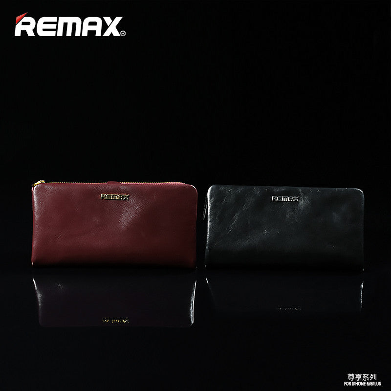 calcium Maria onderzeeër REMAX Official Store - Wallet Case Genuine leather Enjoy iPhone 6/6S/Plus