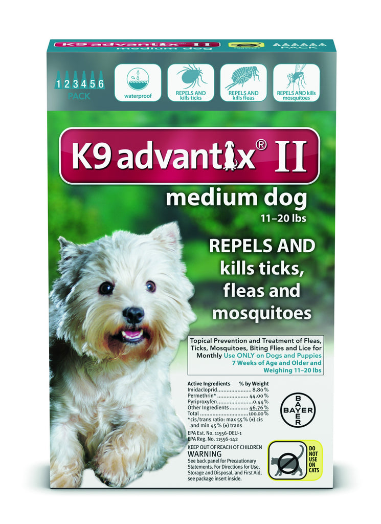 k9 advantix medium dog 6 pack